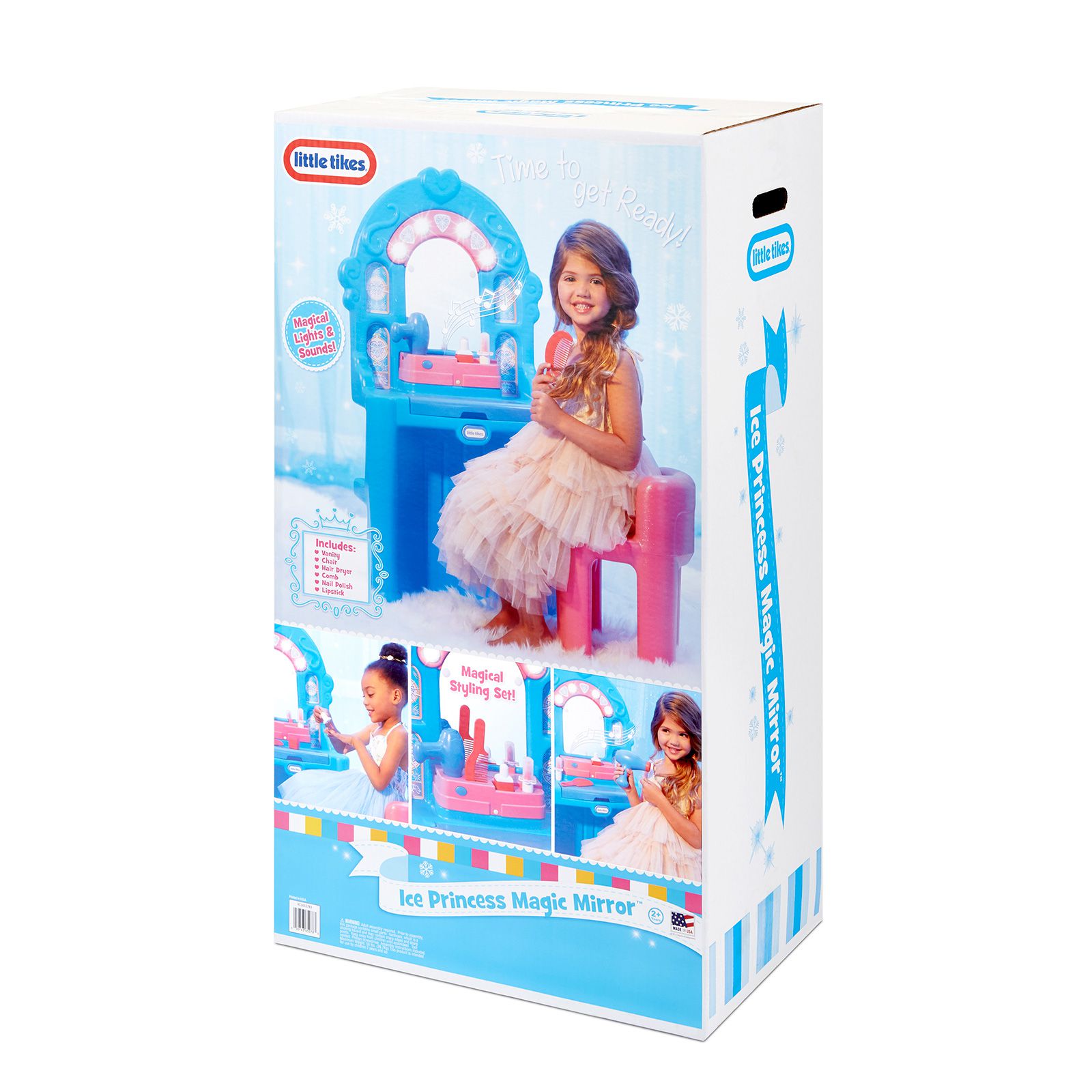 美國 Little Tikes - 冰雪公主化妝台