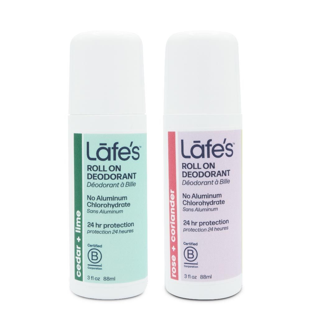 美國 Lafe's organic - 純自然體香劑雙入組-粉嫩＋鼠尾草