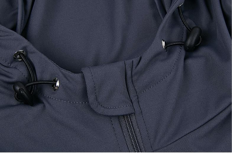 抗UV超薄款防曬外套(透氣網眼)-男款-淺灰色-無logo