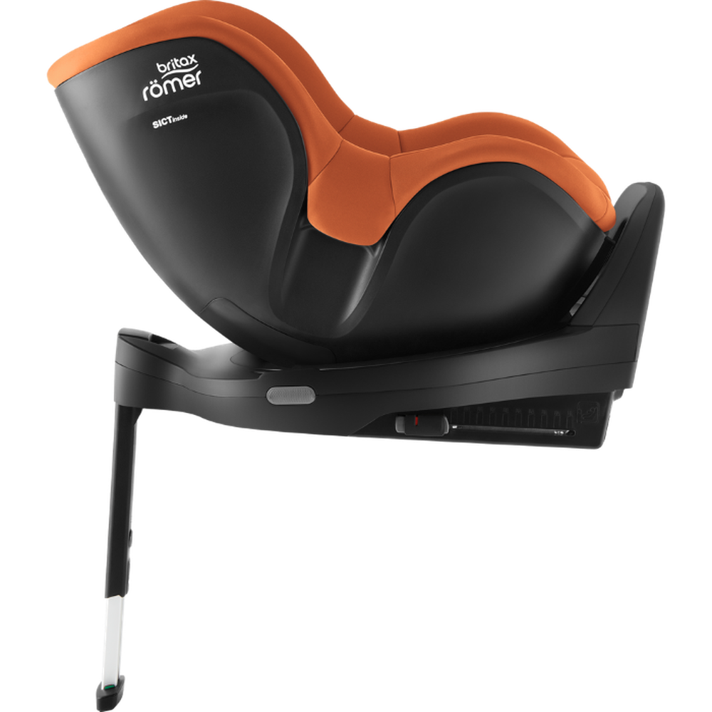 德國原裝Dualfix Pro ISOFIX 360度旋轉0-4歲汽座-干邑金-(贈皮椅保護墊)