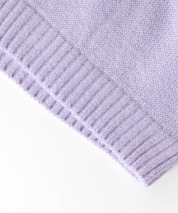 日本 apres les cours - 浪漫設計針織毛衣(可機洗)-小花-卡其