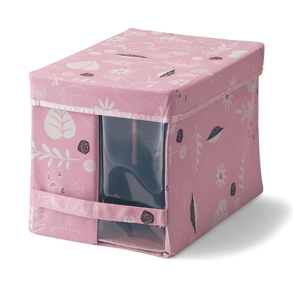 日本千趣會 - 迪士尼 附蓋摺疊收納箱-愛麗絲夢遊仙境 (25×35×26cm)