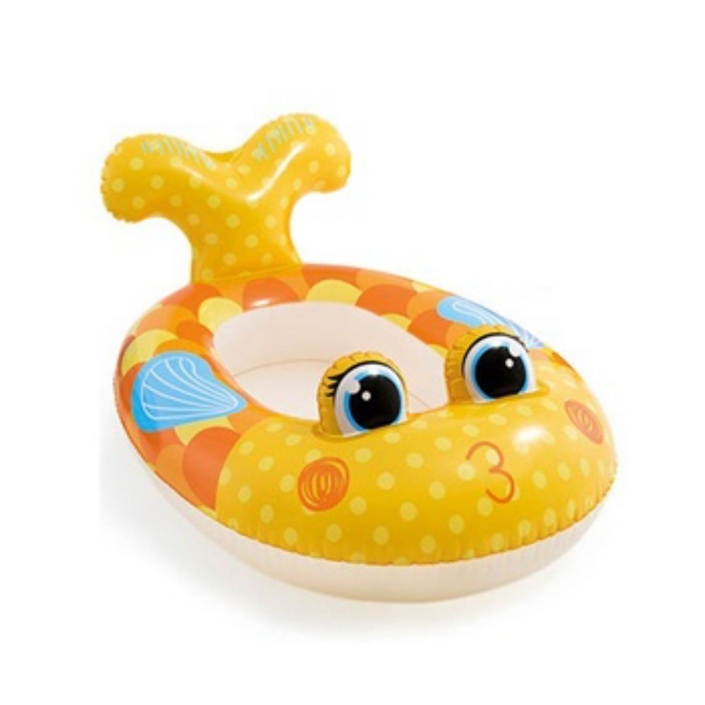 INTEX - 兒童造型游泳圈-魚-適用3~6歲(59380)