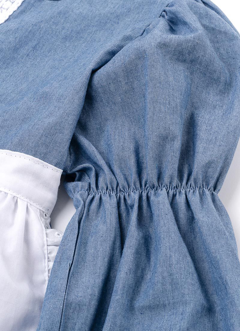 韓國 OZKIZ - (附髮飾)撲克圖案點綴連身洋裝