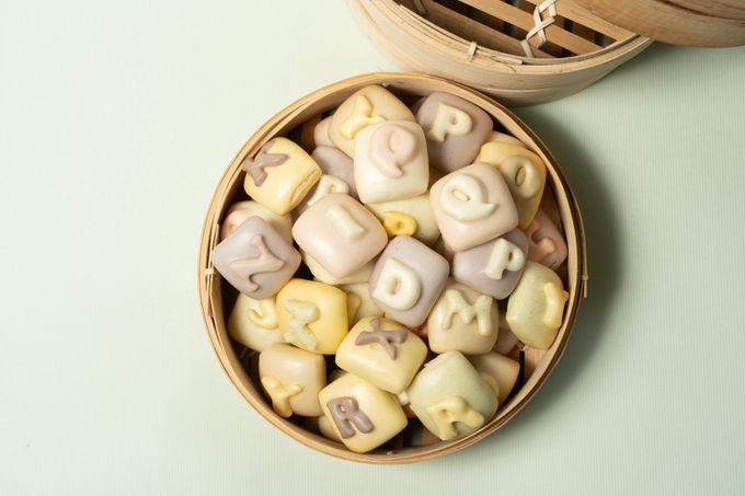 老甜媽手工饅頭 - 英文字母趣味小饅頭-350g