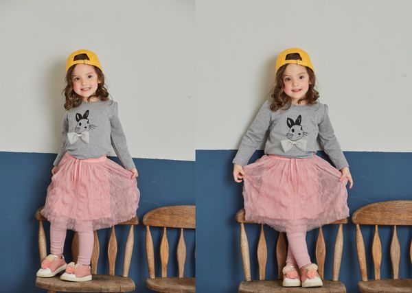 女寶最愛穿著第一名！Little moni 甜美紗裙、內搭褲