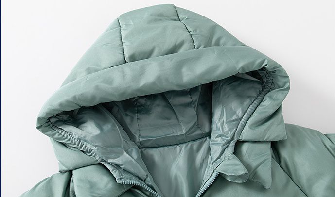 WELLKIDS - 加厚連帽鋪棉外套-紅色