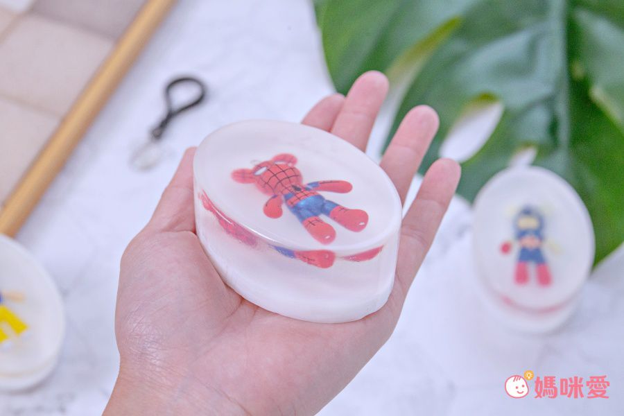 韓國手工立體公仔香皂-馬力歐熊 (5.5X8X2.8cm)