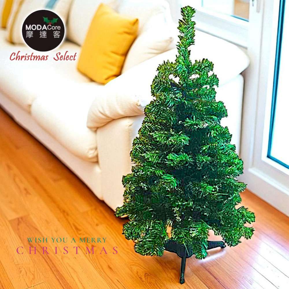 耶誕-台灣製豪華型3尺/90cm經典綠色聖誕樹裸樹/不含飾品不含燈/本島免運費