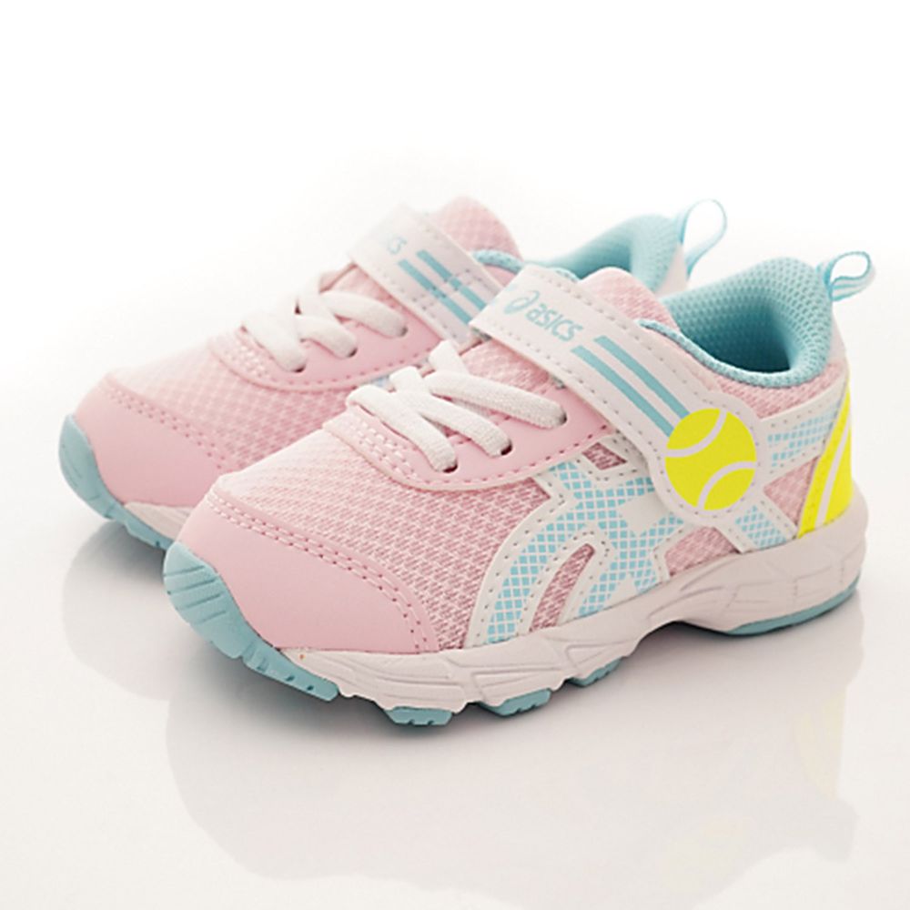 asics 亞瑟士 - 日本亞瑟士機能童鞋-網球造型後穩定學步鞋(寶寶段)-粉
