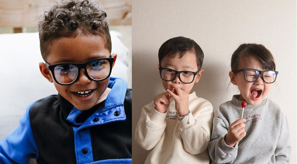 【美國 Hipsterkid】兒童偏光太陽眼鏡Ｘ藍光眼鏡