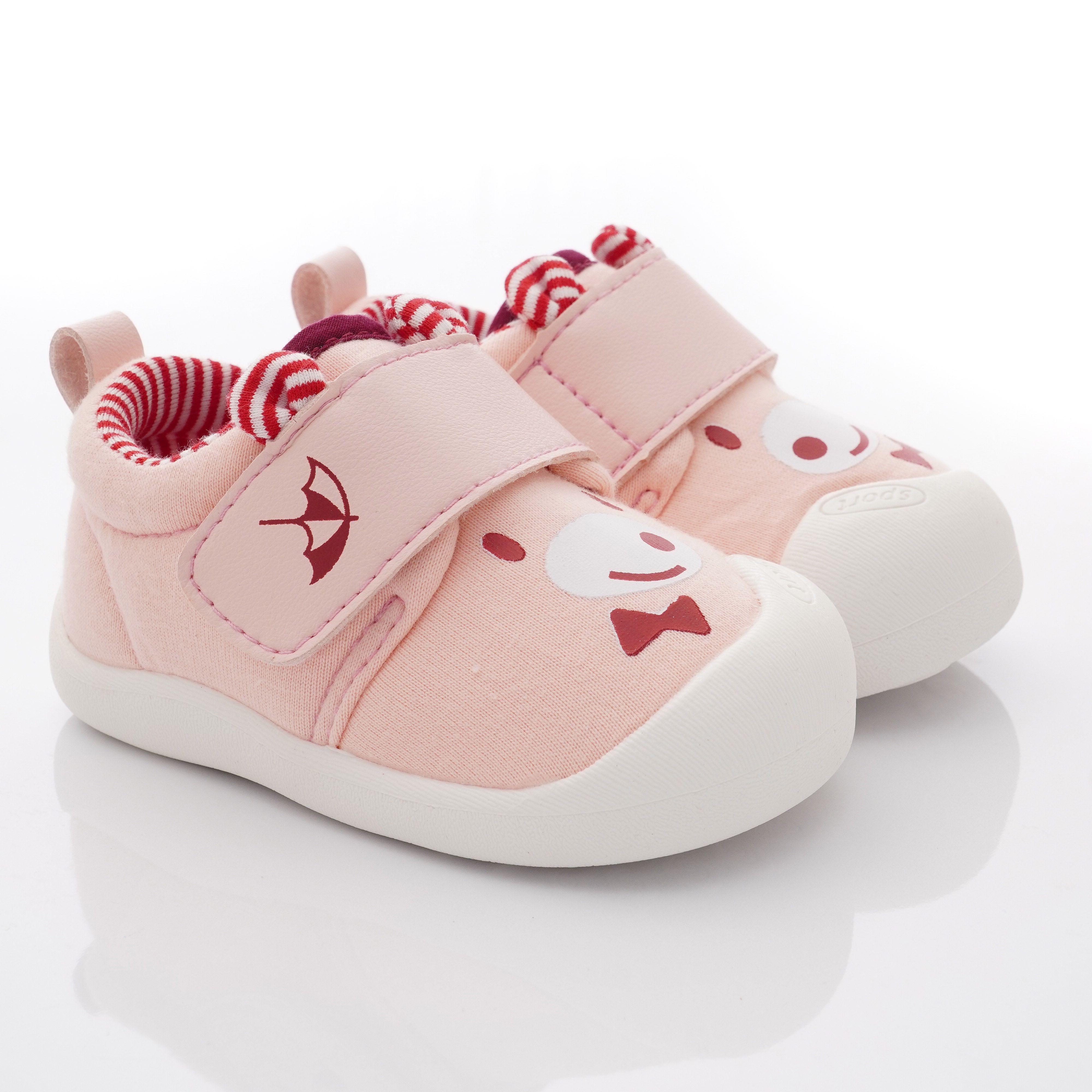 Arnold Palmer 雨傘牌 - 專櫃童鞋-熊熊學步款(寶寶段)-粉