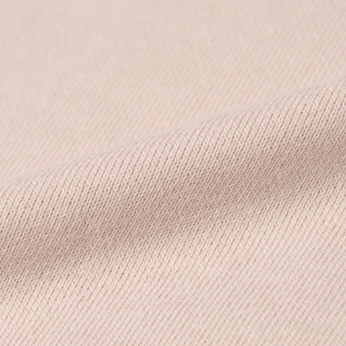 akachan honpo - 休閒上衣-下擺拼接-粉紅色