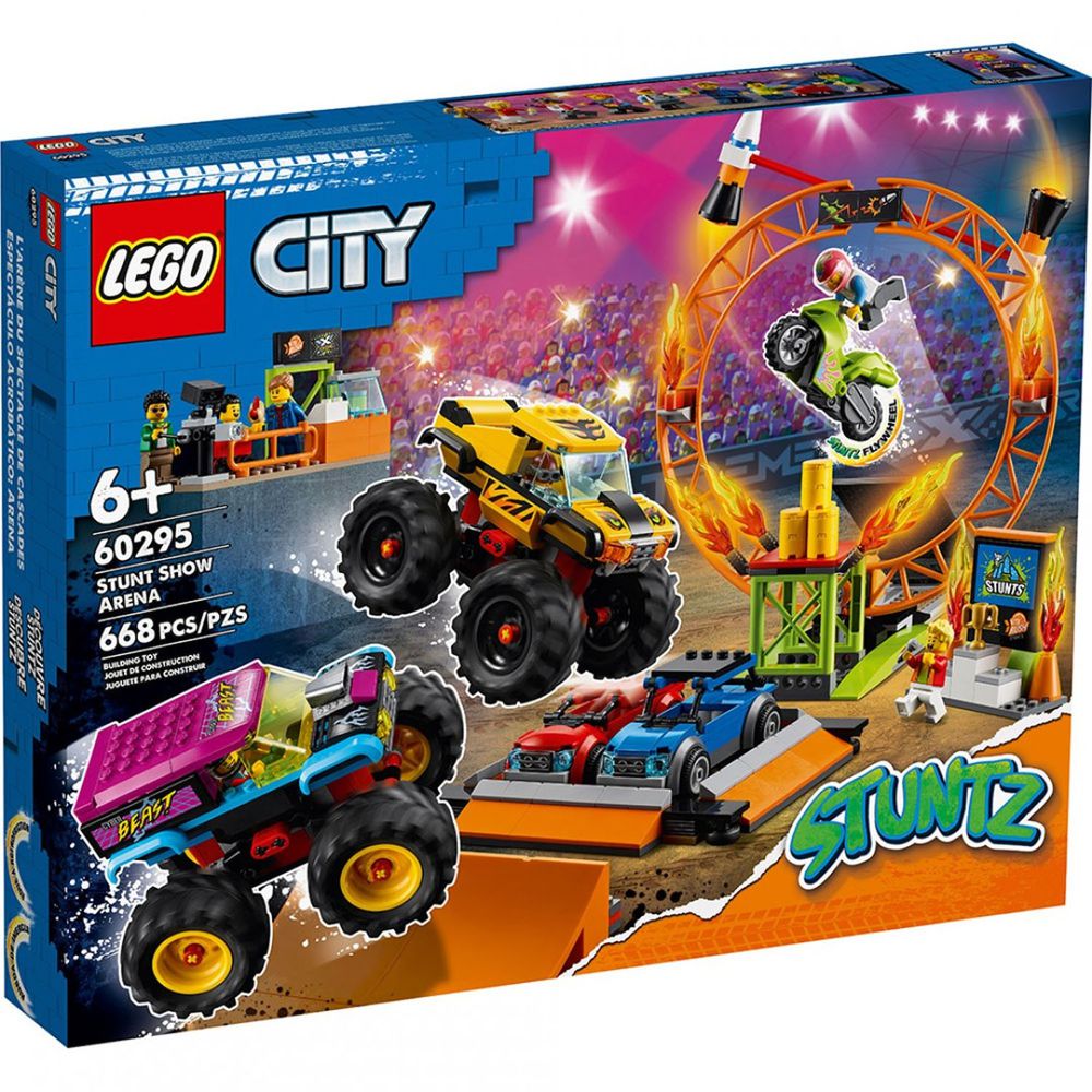 樂高 LEGO - 樂高積木 LEGO《LT60295》City 城市系列 -特技表演競技場-668pcs