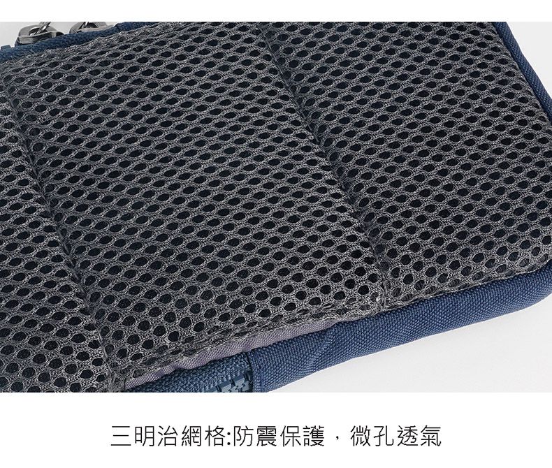 M Square - 運動休閒臂包-迷彩藍