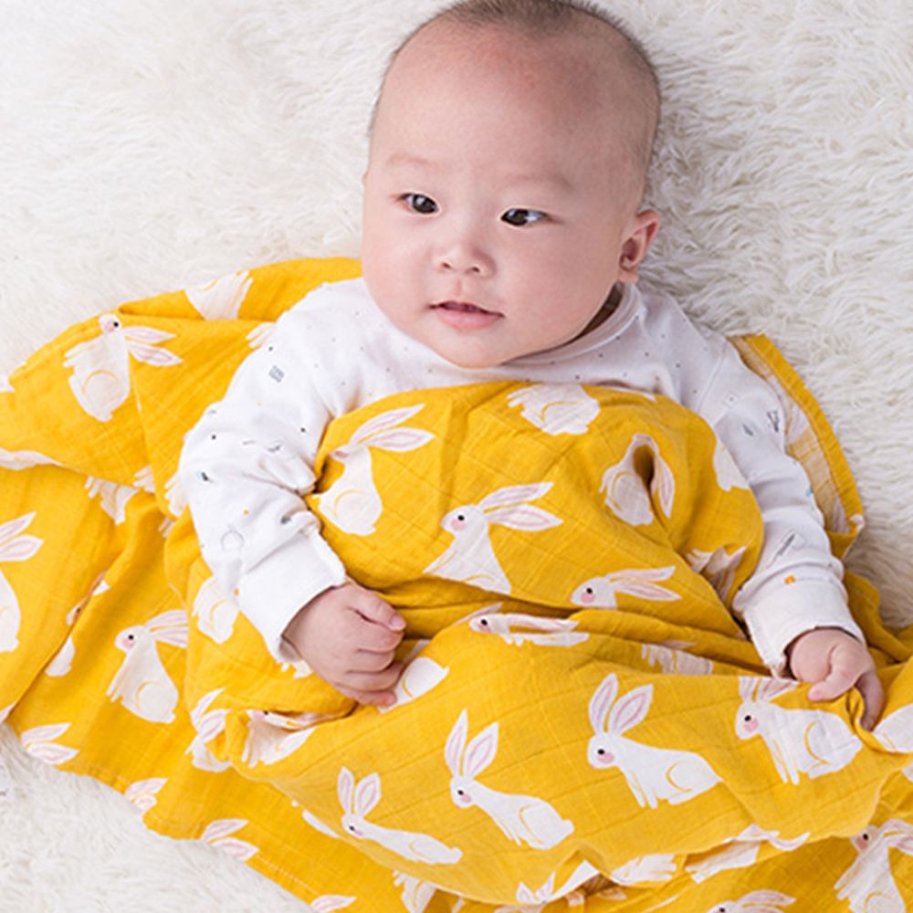 Muslin tree 吸汗背巾/包巾/防踢被睡袋 ♡ 夏天的好朋友