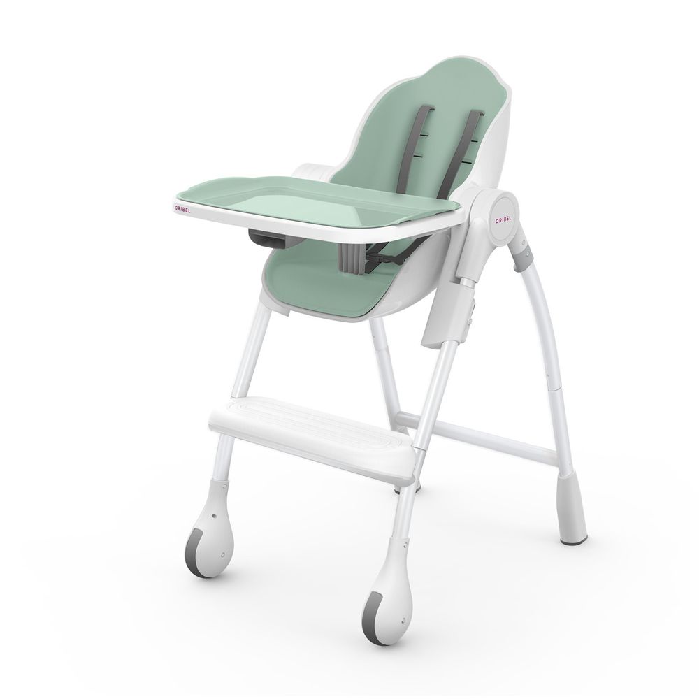 新加坡 Oribel - Cocoon經典款成長型多功能高腳餐椅-馬卡龍綠