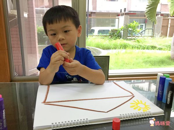 英國Little Brian - 可洗式無毒兒童專用水彩棒-6色(金屬色）