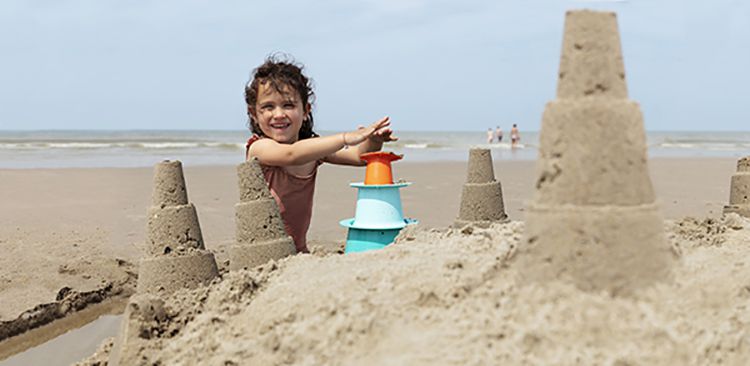 比利時 QUUT - 比利時 QUUT - 堆高高模型組(復古藍)