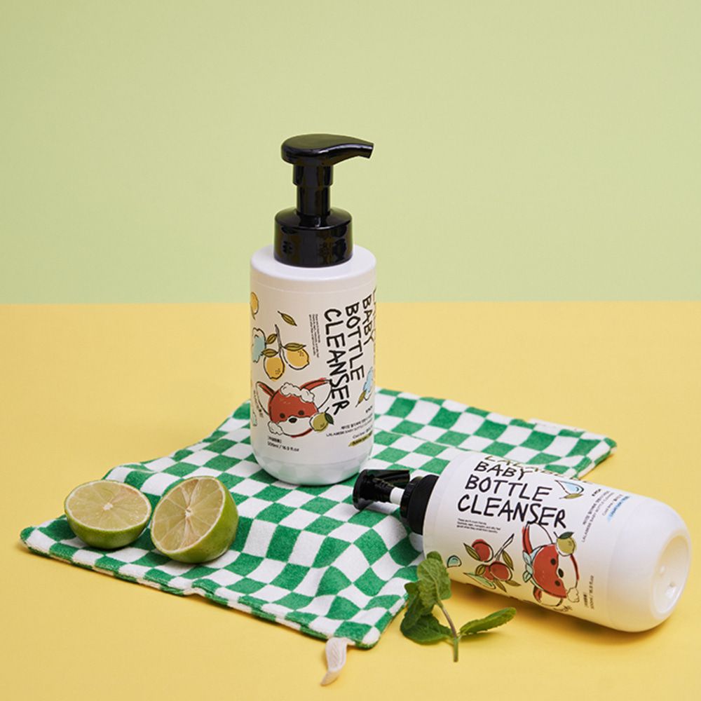 LALAPOPO 草本極淨蔬果奶瓶清潔液500ml/400ml