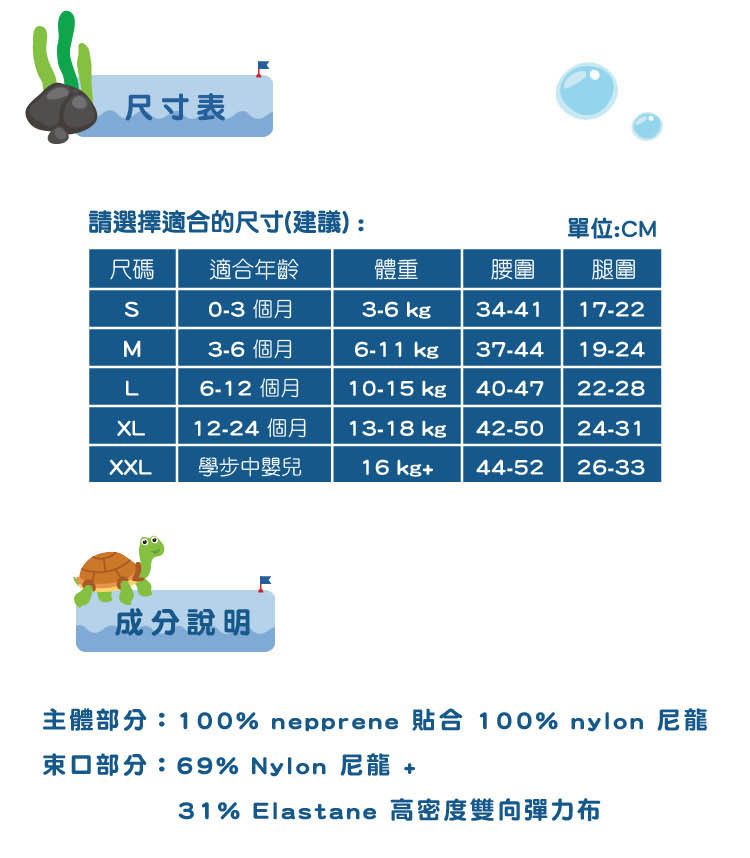 Splash About 潑寶 - 3D加強版 游泳尿布褲-海底大冒險