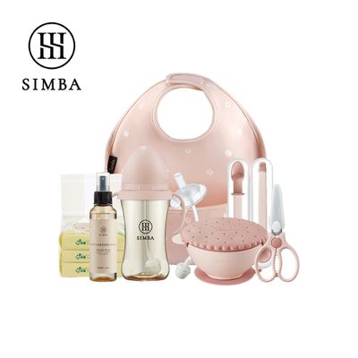 Simba 小獅王辛巴 - 好吃兜接住 食光補水豪華組-蜜桃菠菠