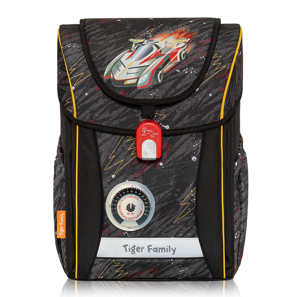 飛躍護童超輕量護脊書包Pro 2S -音速賽車-(贈品：聯名款文具4件(補習袋+便當袋+鉛筆盒+鉛筆)-外太空+註冊送課程券)-花色送完以其他樣式替代 不另行通知