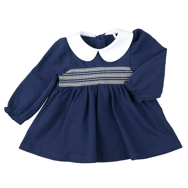 akachan honpo - 長版上衣&短褲-深藍色