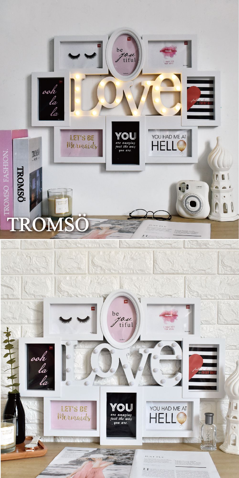 TROMSO - 北歐LOVE小泡泡燈8框組