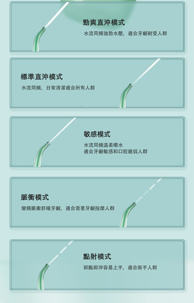 Oclean - 歐可林 繽果全效沖牙機-油柑綠