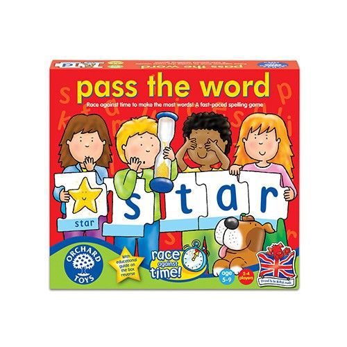 桌遊-語言學習-拼字王 Pass the Word-5-9歲