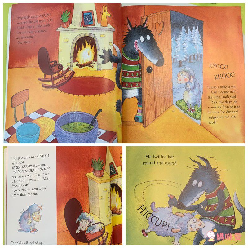 【最受歡迎的有聲英文書單】英文繪本10書＋10CD～大野狼熱銷缺貨款補貨到！