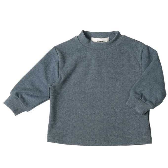 akachan honpo - 長袖T恤-藍色