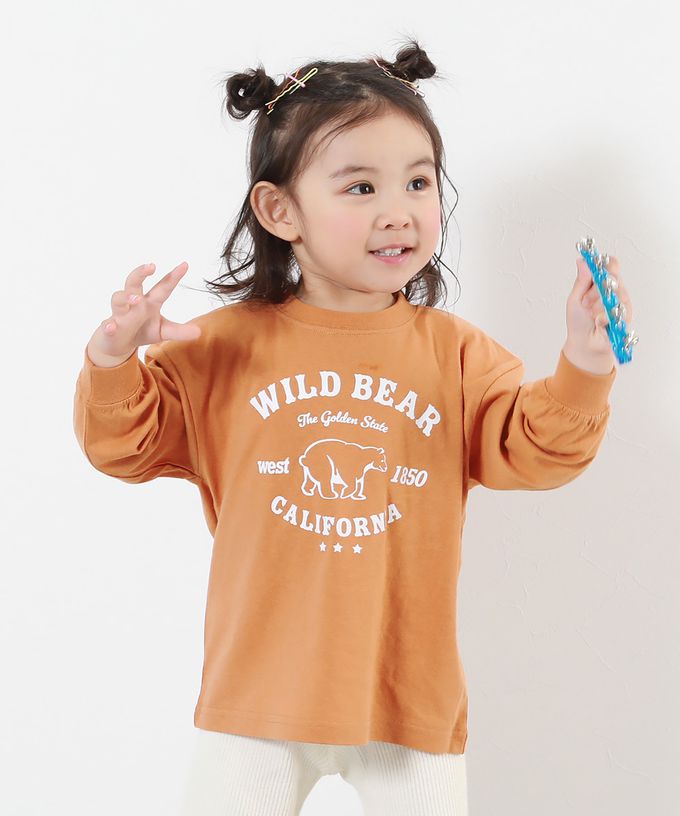 日本 devirock - 100%棉 定番印花長袖上衣-布魯克林-雜灰