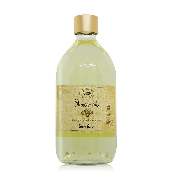 SABON - 以色列綠玫瑰沐浴油(500ml)-國際航空版