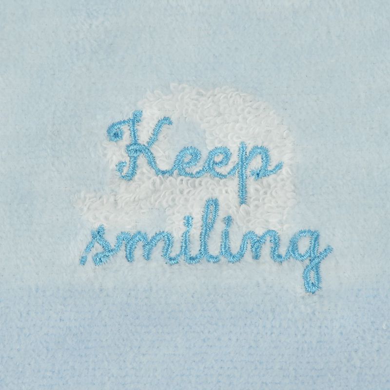 akachan honpo - 柔軟純棉防踢被-藍色 (60~90cm)