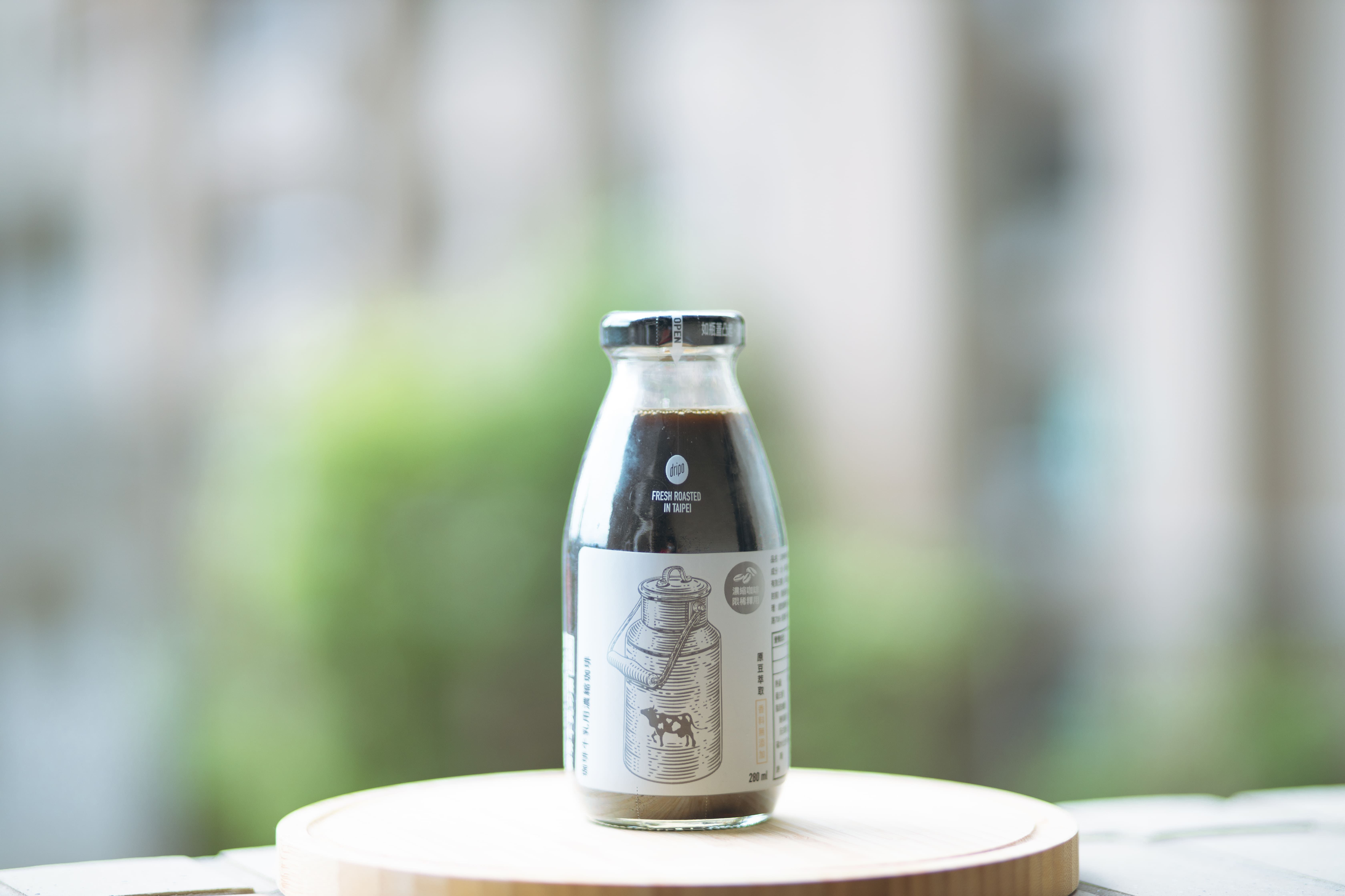 Dripoドリポ - Dripoドリポ-復古咖啡牛奶玻璃瓶-300ml