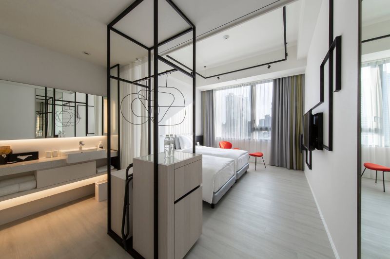 台中大毅老爺行旅 綠光客房兩大一小↘3000起