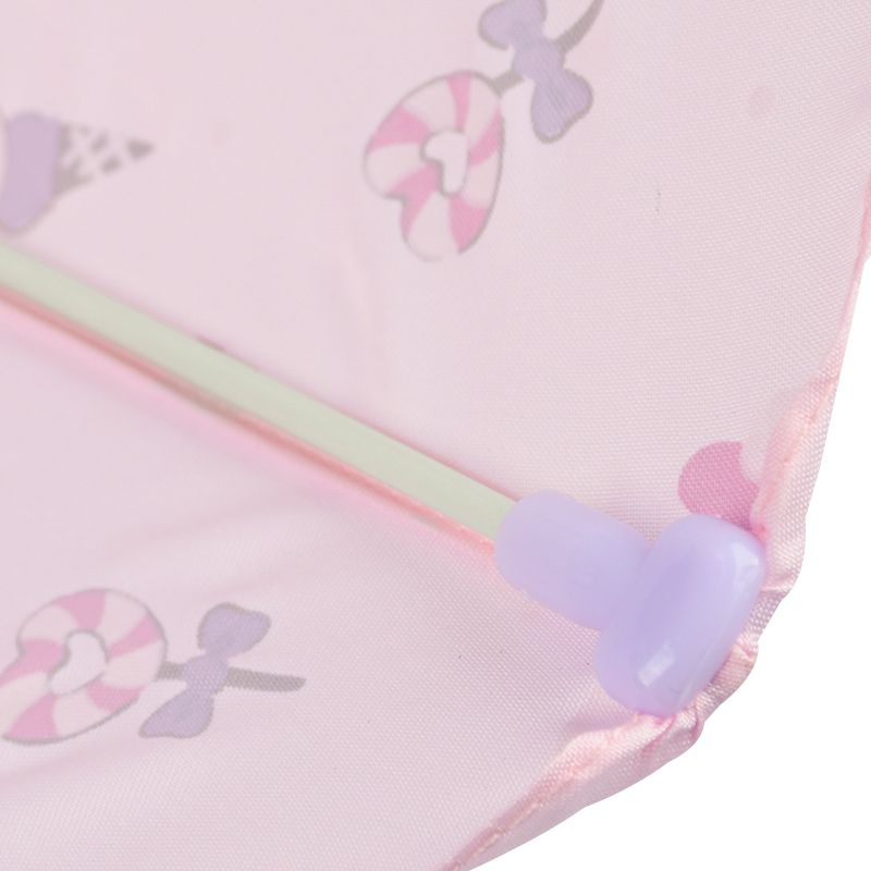 akachan honpo - 透明窗雨傘-冰淇淋-粉紅色