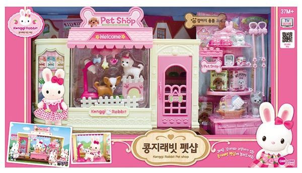 韓國【兔寶家族家家酒】正版授權，滿額送樂高收納盒