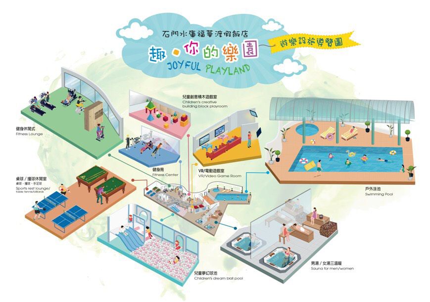 極少量出清價↘最美【石門水庫福華渡假飯店】一泊一食