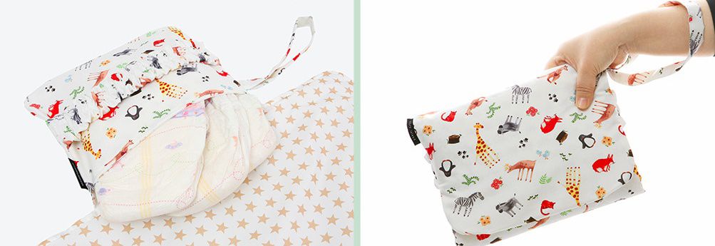 韓國 Coney Island - 防水攜帶式尿布墊-寧靜森林 (90*53cm)