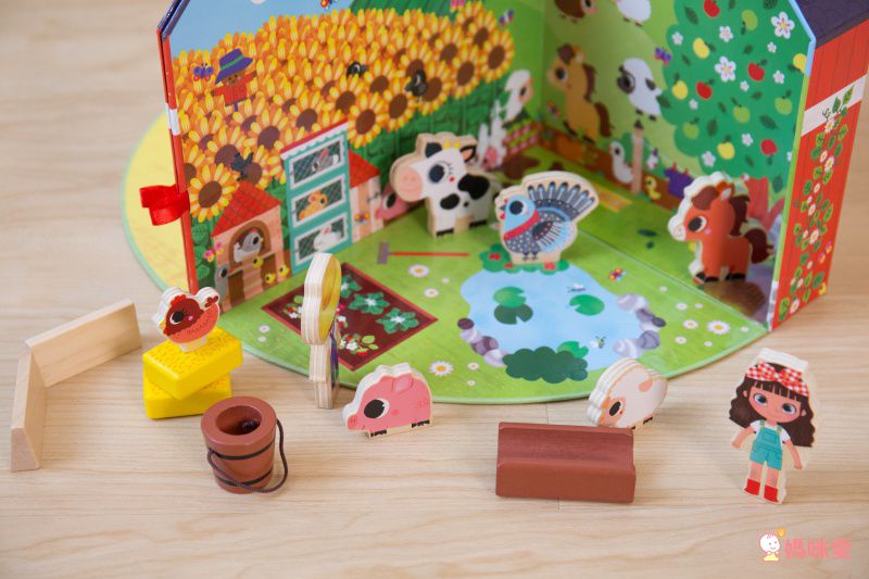 法國 Vilac 超質感玩具系列♔ 手提攜帶家家酒～帶出門詢問度超高★觸覺啟發桌遊～啟發幼兒大腦！