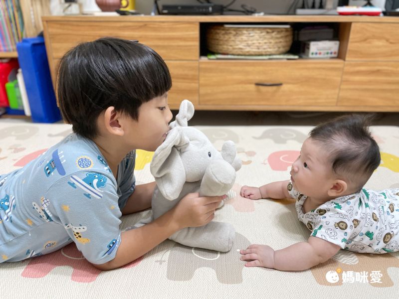 美國GUND - 小象躲貓貓互動玩偶