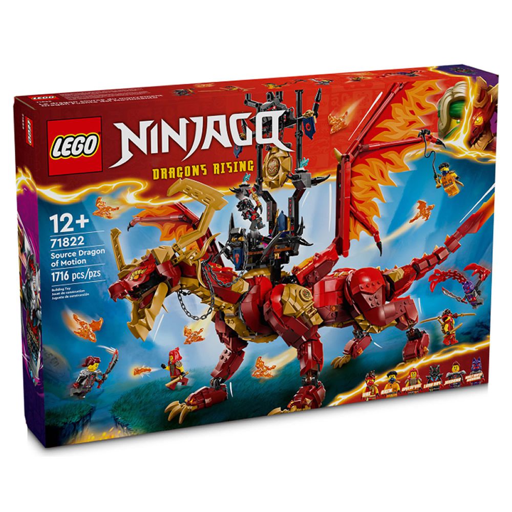 LEGO樂高 LT71822 NINJAGO 旋風忍者系列2024 - Source Dragon of Motion