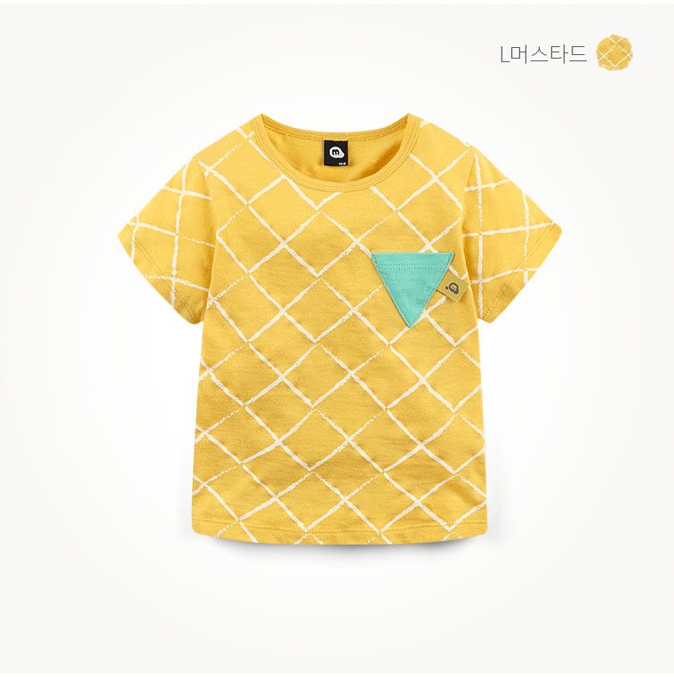 韓國 milk mile - 西瓜純棉短袖上衣