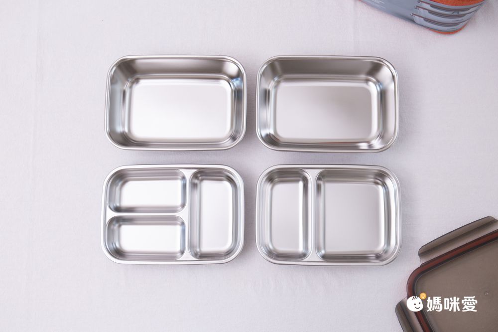 分隔不混味！韓國 Cuitisan 酷藝師保鮮盒 可微波的不銹鋼！
