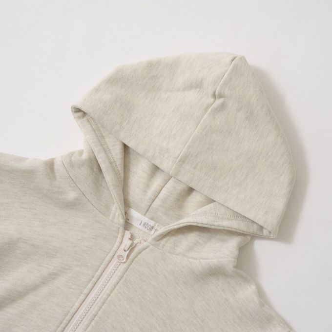 日本 b-ROOM - 簡約休閒派克連帽外套-草綠