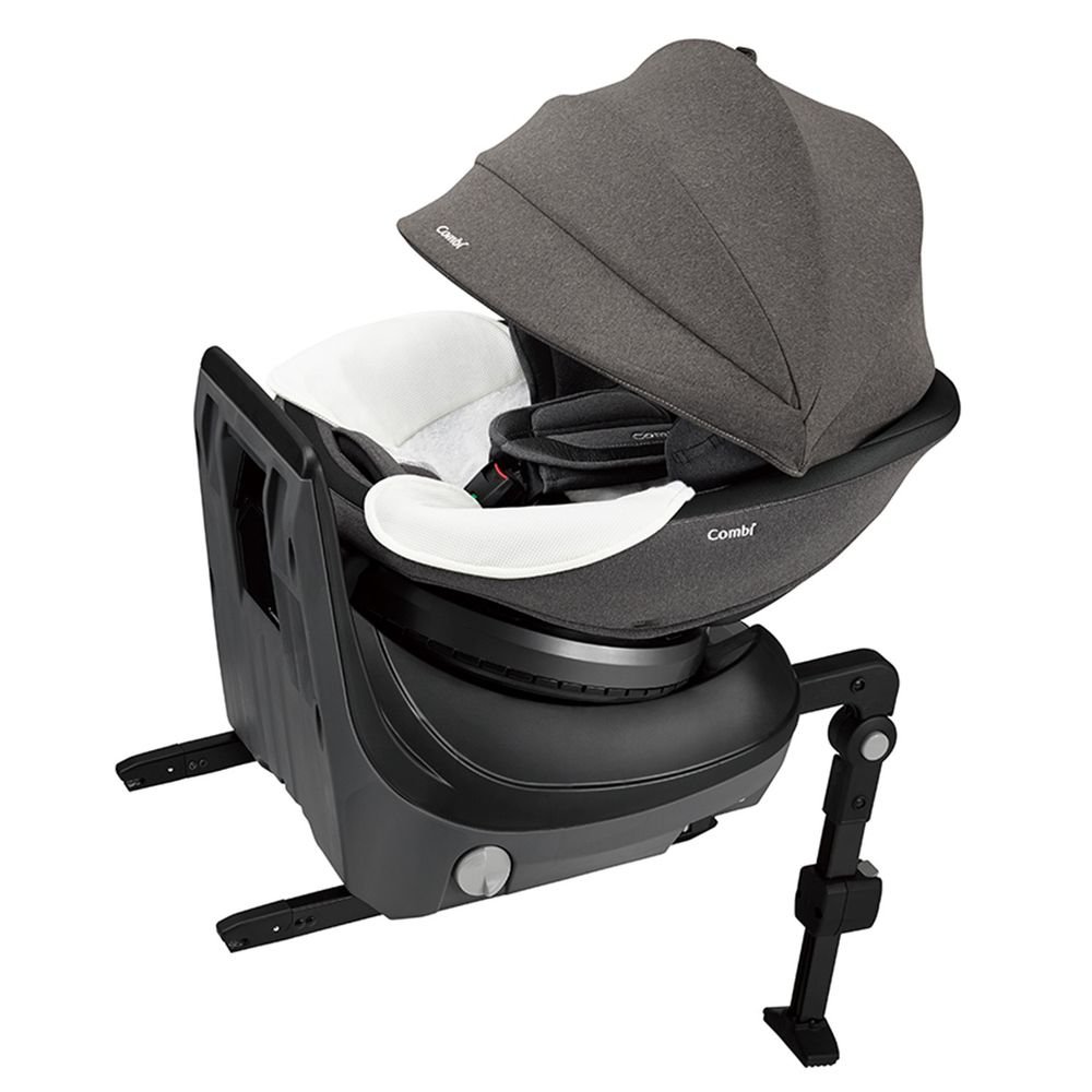 日本 Combi - Culmove Smart 安全汽車座椅 (ISOFIX)-紳色灰-新生兒0歲起~4歲(18kg以下)