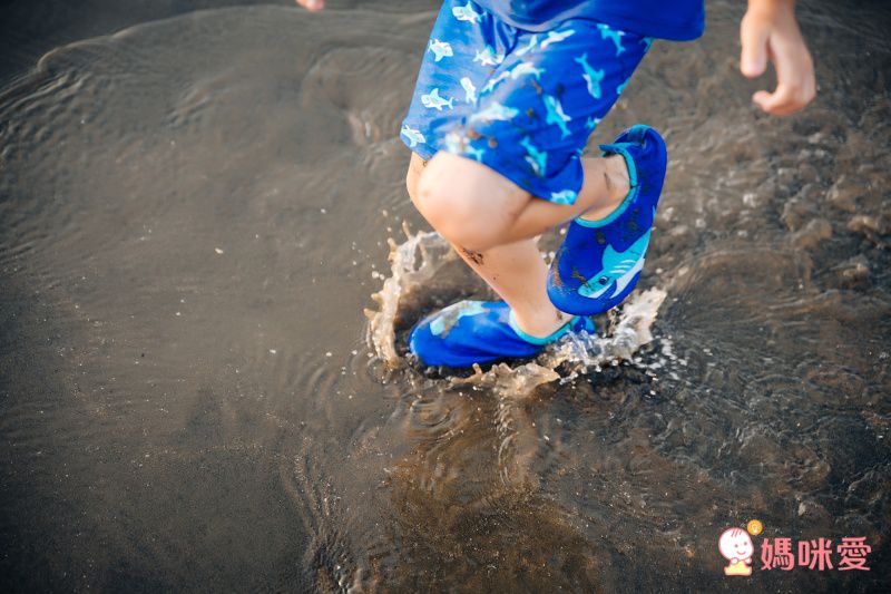 德國Playshoes - 抗UV防曬短袖兩件組兒童泳裝-鯊魚